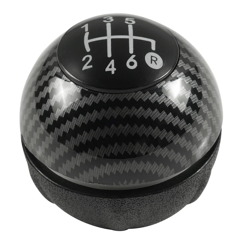 Perilla de palanca de cambios de 5/6 velocidades, bota de palanca de cambios para Fiat 500 500C 2007 - 2018