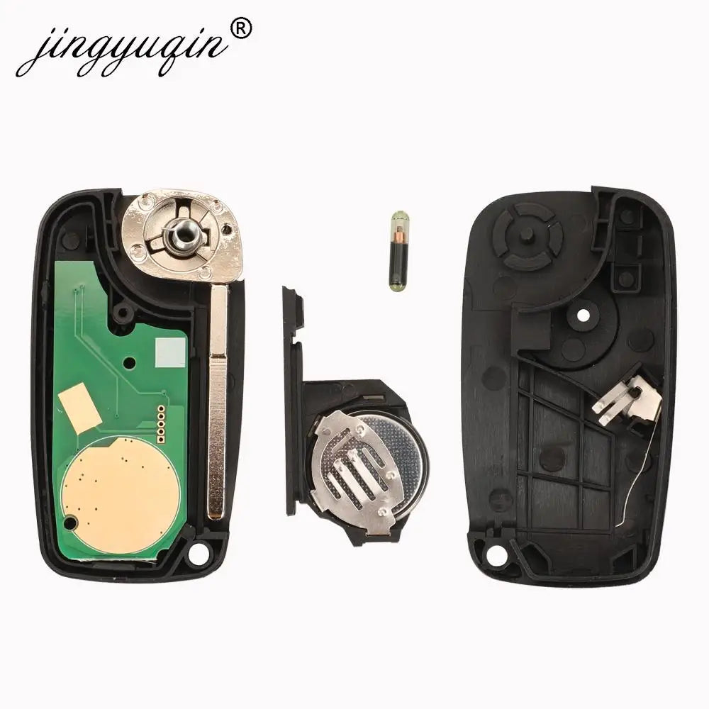 Jingyuqin 433MHz Megamos ID48 mando a distancia para Fiat Bravo Linea Stilo Punto Ducato Ypsilon diario PEUGEOT BOXER Citroen Jumper