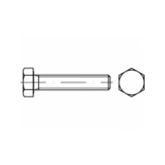 TOOLCRAFT TO-5367732 Hexagon screw M8 22mm external hexagon stainless steel A4 200 pieces (94090439727622)
