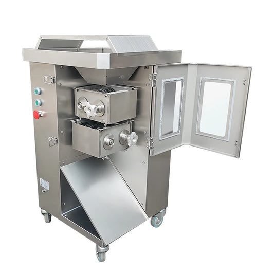 Commercial Table Type Slicer Meat/fresh for Restaurant Small Cutting Machine Cutter / One-time Forming