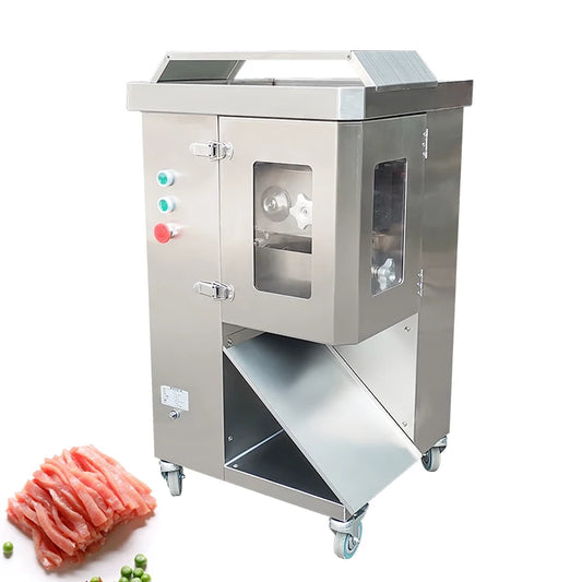 Commercial Table Type Slicer Meat/fresh for Restaurant Small Cutting Machine Cutter / One-time Forming
