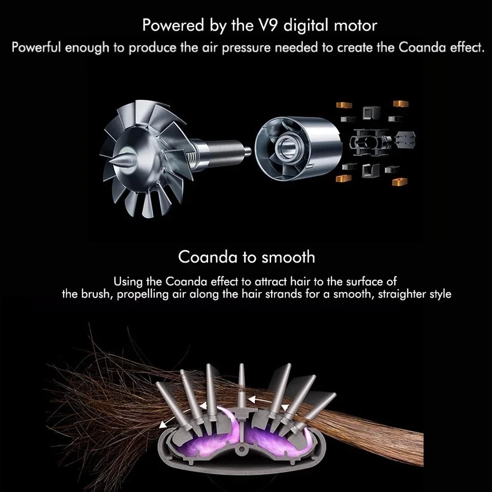 5 in 1 Multi Hair Styler 6 in 1 Auto Wrap Hair Dryer Brush Curler Straightener Hot Air Styler with Dryer for All Hair Styles