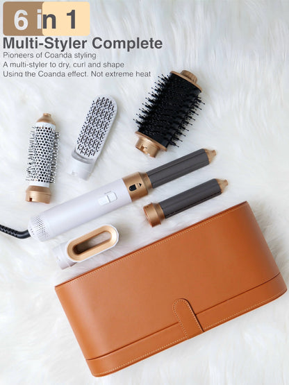 5 in 1 Multi Hair Styler 6 in 1 Auto Wrap Hair Dryer Brush Curler Straightener Hot Air Styler with Dryer for All Hair Styles