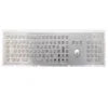 Waterproof Braille Metal Keyboard Braille Stainless Keyboard Steel Backlit Panel With Trackball Mouse