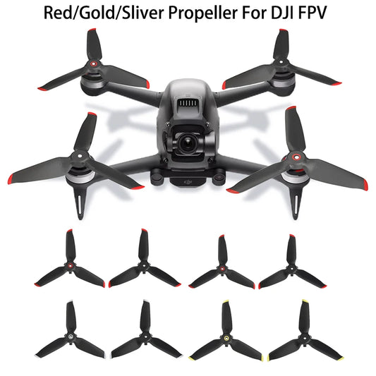 Hélices para Dron DJI FPV Combo, accesorios de vuelo silencioso