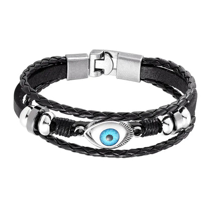 Chic Multi-Tier Evil Eye Bracelet
