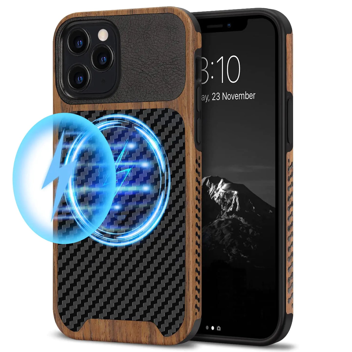 CarbonLeather Fusion for iPhone 12/12 Pro