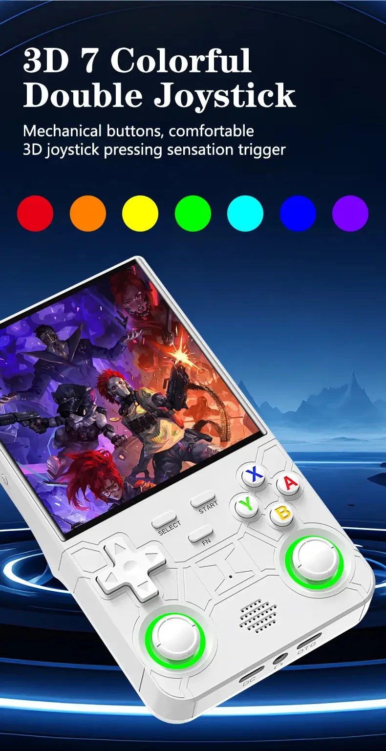 Nuevo Consola de juegos R36 ULTRA 4,0 pantalla IPS reproductor de juegos portátil Retro consola portátil 64GB 10000+ videojuegos para PSP/para MD