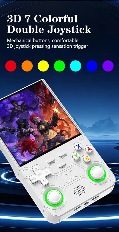 Nuevo Consola de juegos R36 ULTRA 4,0 pantalla IPS reproductor de juegos portátil Retro consola portátil 64GB 10000+ videojuegos para PSP/para MD