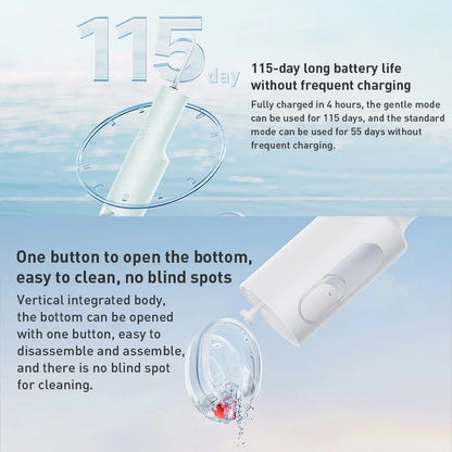 XIAOMI MIJIA Portable Oral Irrigator F300 Dental Water Jet Water Flosser Teeth Whitening Bucal Tooth Cleaner Waterpulse MEO703