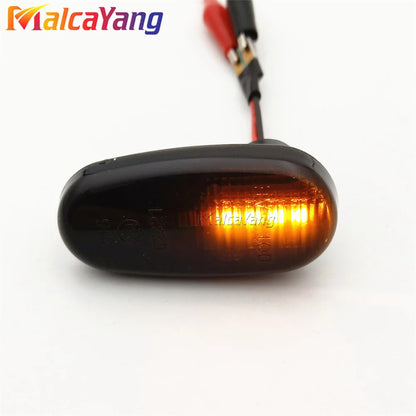Luces LED dinámicas para coche, marcador lateral para Alfa Romeo Mito 955, 147 GT, 937, Fiat Bravo 2, señal de giro, lámpara intermitente, 2 piezas