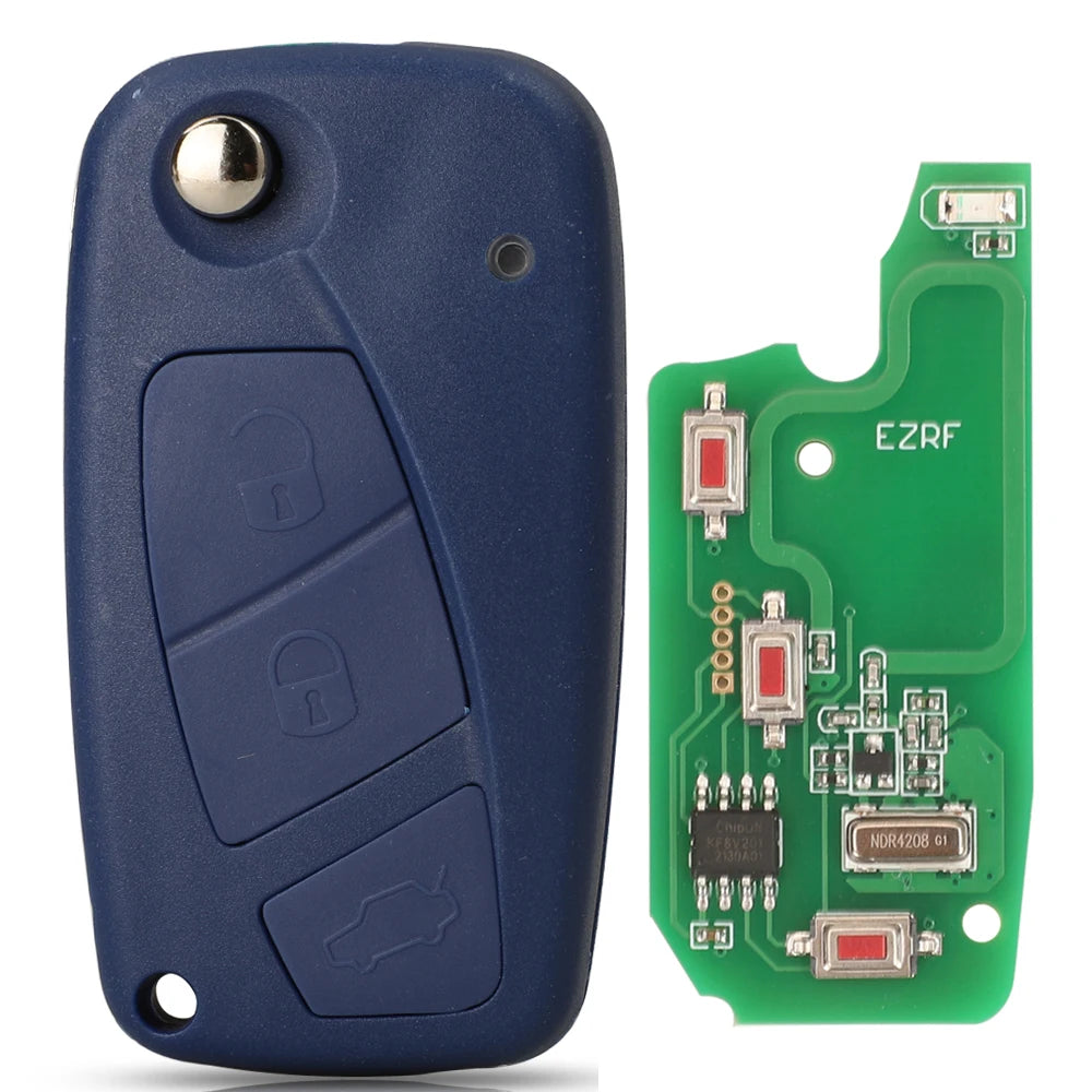 Jingyuqin 433MHz Megamos ID48 mando a distancia para Fiat Bravo Linea Stilo Punto Ducato Ypsilon diario PEUGEOT BOXER Citroen Jumper