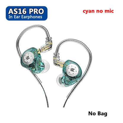 KZ-EDX Pro Earphones Bluetooth-Compatible Wired Earphones Portable Noise Cancelling Sport HiFi Monitor Headset for Game