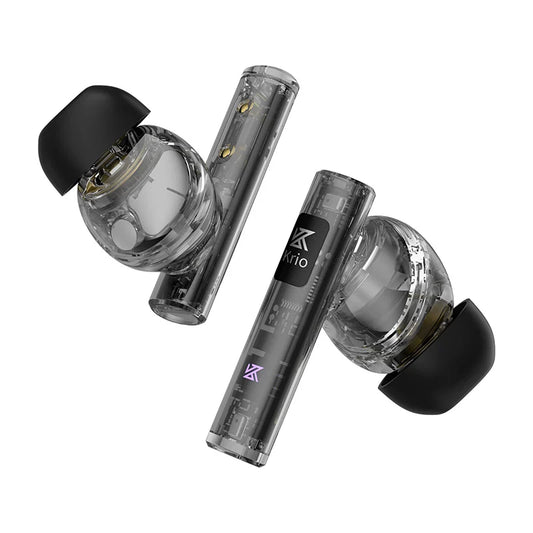 KZ Krio TWS Earbuds Bluetooth 6 Hybrid Microphones ANC LDAC APTX Dual Driver Lossless Earphones with Charging Case