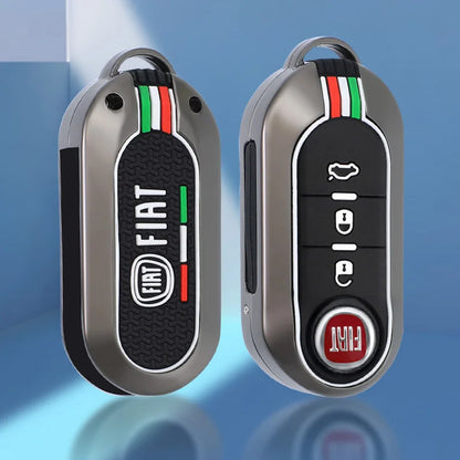 Funda protectora para llave remota de coche, accesorios para llavero Fiat Ducato 500 500L Panda Grande Punto Lancia Musa