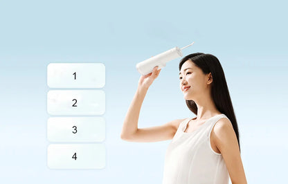 XIAOMI MIJIA-irrigador Oral portátil F300, irrigador Dental con chorro de agua, blanqueamiento Dental, limpiador de dientes bucales, pulso de agua MEO703