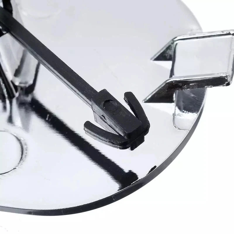 Gancho de remolque para parachoques trasero de coche, tapa cromada para Fiat 500, 500C, 2007-2012, 735455393