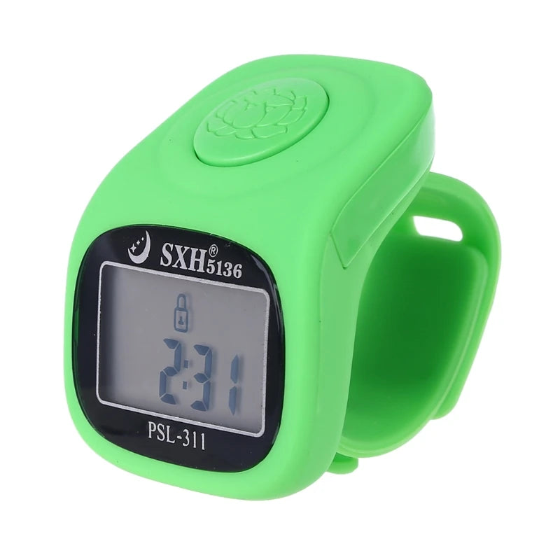 Mini Electronic Hand Counter LED Display 6 Digital Finger Tally Counter 8 Channe