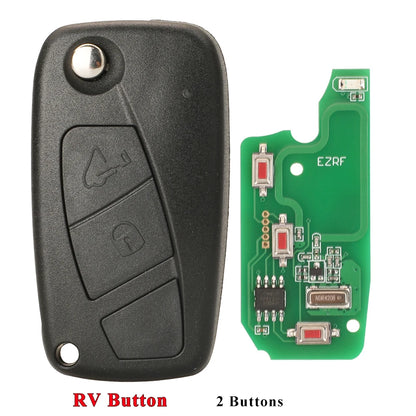 Jingyuqin 433MHz Megamos ID48 mando a distancia para Fiat Bravo Linea Stilo Punto Ducato Ypsilon diario PEUGEOT BOXER Citroen Jumper