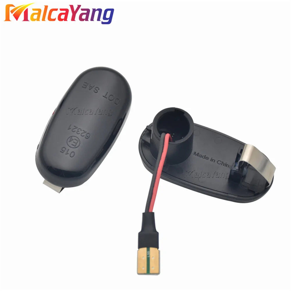 Luces LED dinámicas para coche, marcador lateral para Alfa Romeo Mito 955, 147 GT, 937, Fiat Bravo 2, señal de giro, lámpara intermitente, 2 piezas