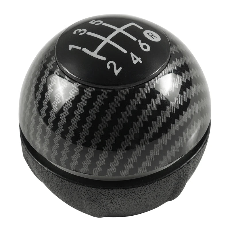 Perilla de palanca de cambios de 5/6 velocidades, bota de palanca de cambios para Fiat 500 500C 2007 - 2018