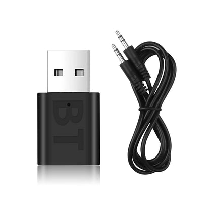 Bluetooth 5.0 Audio Receiver Wireless Bluetooth Adapter 3.5MM 3.5 Jack AUX Auto Stereo Music USB Dongle for TV Speaker Headphone