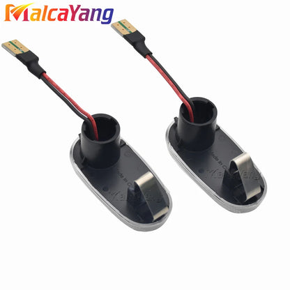 Luces LED dinámicas para coche, marcador lateral para Alfa Romeo Mito 955, 147 GT, 937, Fiat Bravo 2, señal de giro, lámpara intermitente, 2 piezas