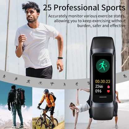 LIGE Amoled reloj inteligente hombres 2025 banda inteligente mujeres ritmo cardíaco sangre Smartwartch pulsera inteligente impermeable deporte Fitness Tracker