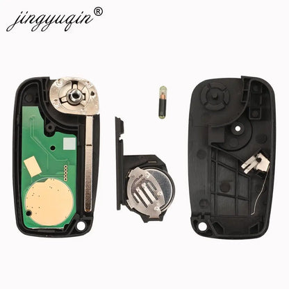 Jingyuqin 433MHz Megamos ID48 mando a distancia para Fiat Bravo Linea Stilo Punto Ducato Ypsilon diario PEUGEOT BOXER Citroen Jumper