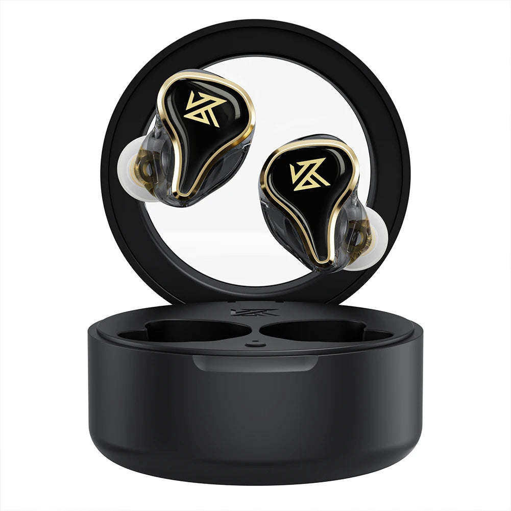 KZ-EDX Pro Earphones Bluetooth-Compatible Wired Earphones Portable Noise Cancelling Sport HiFi Monitor Headset for Game