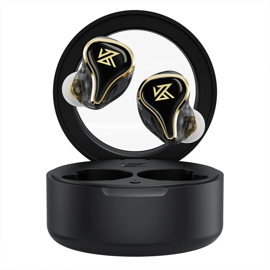 KZ-EDX Pro Earphones Bluetooth-Compatible Wired Earphones Portable Noise Cancelling Sport HiFi Monitor Headset for Game