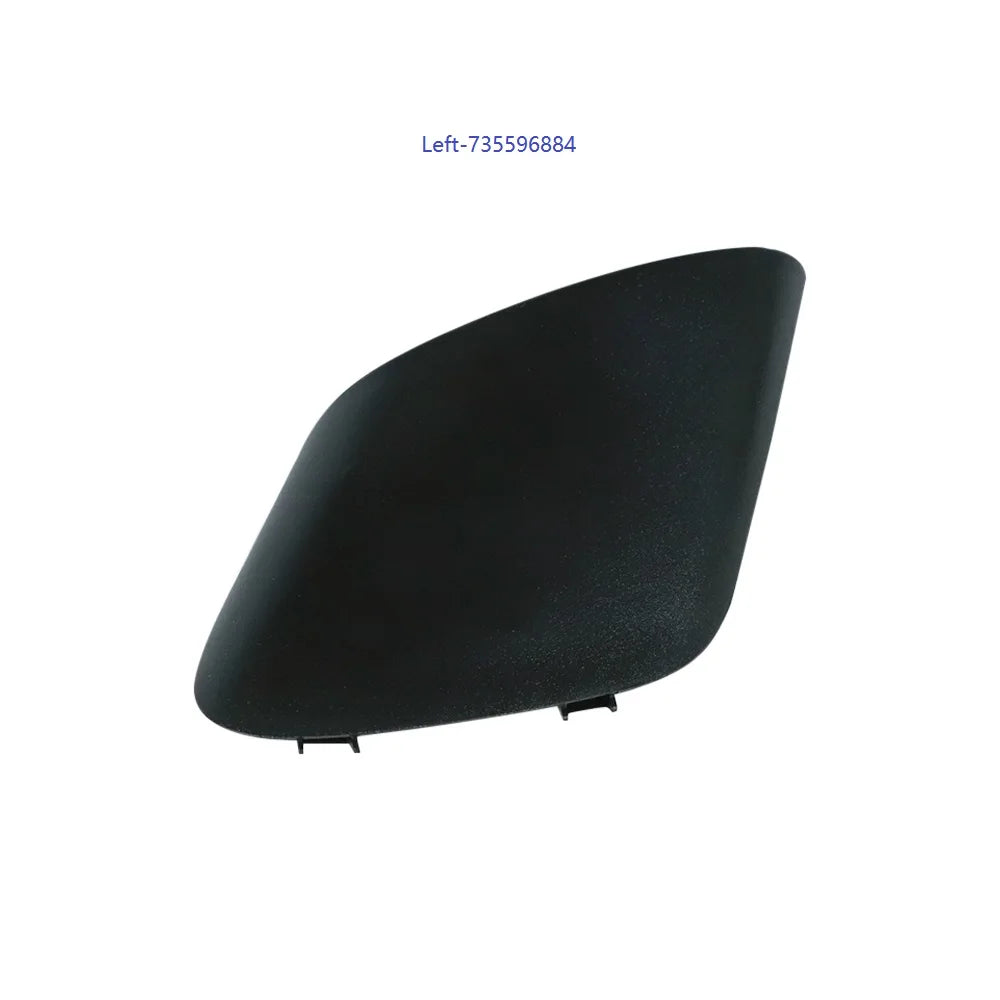 Cubierta de espejo retrovisor L/R para Fiat Grand Punto 735596884   Cubierta para espejo retrovisor, tapa negra para puerta lateral de coche, accesorios para coche