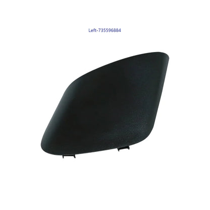 Cubierta de espejo retrovisor L/R para Fiat Grand Punto 735596884   Cubierta para espejo retrovisor, tapa negra para puerta lateral de coche, accesorios para coche