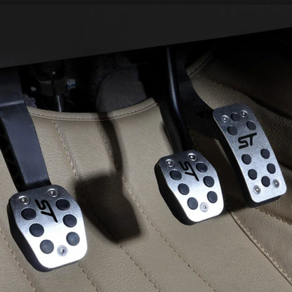 Car rest pedal Foot Fuel Brake Clutch MT/AT pedals for Ford Focus 2 MK2 Focus 3 MK3 Kuga Escape ST 2005-2019 ,Car-styling