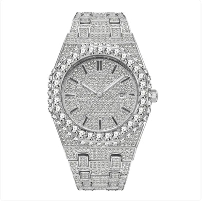 Reloj de Cuarzo para Hombre con Diamantes Estelares