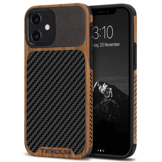 CarbonLeather Fusion for iPhone 12/12 Pro